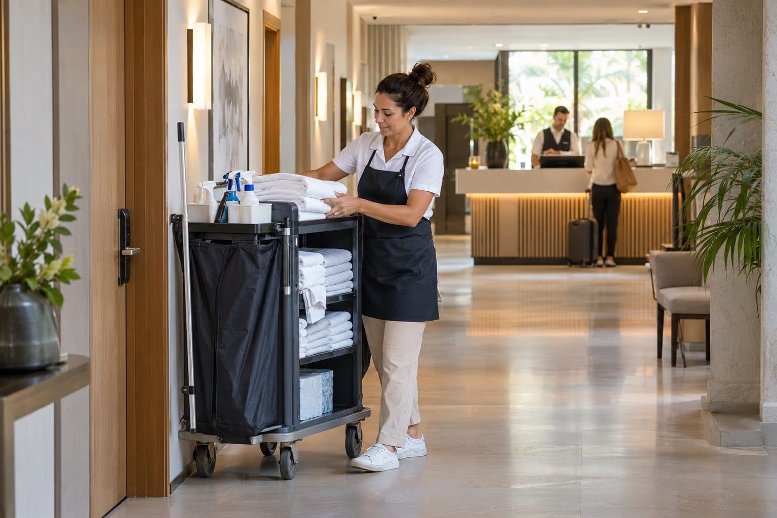 Cómo encontrar personal para un hotel: recepción, pisos y refuerzos de temporada