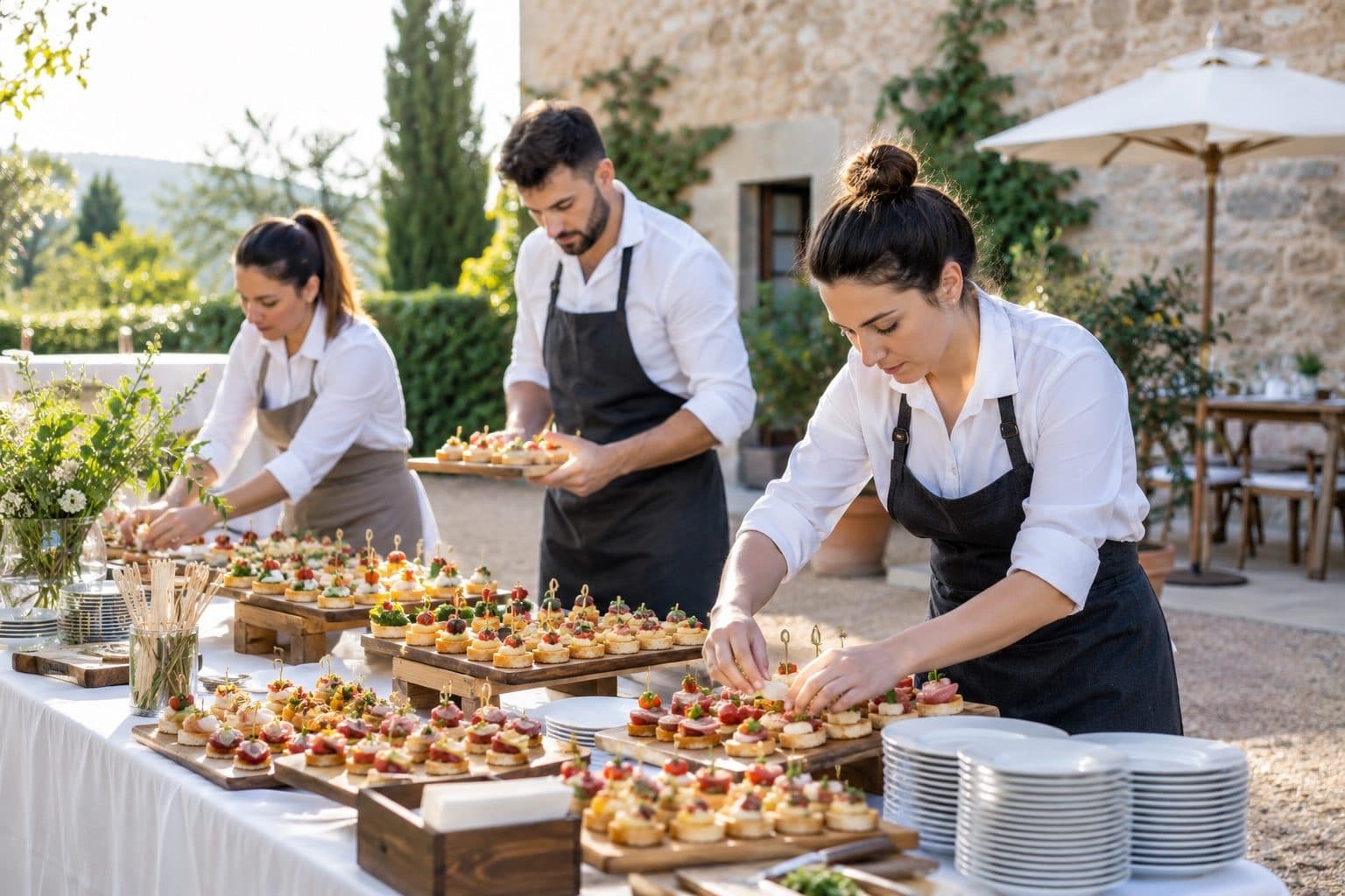 Trabajar en catering: tipos de servicio, sueldo y cómo empezar