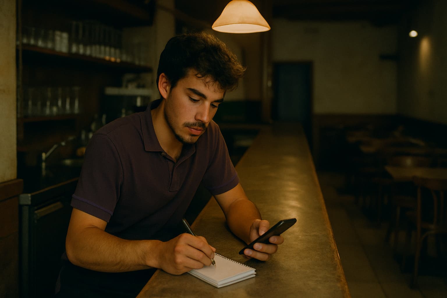 App Shifty mostrando condiciones de pago de un turno de hostelería